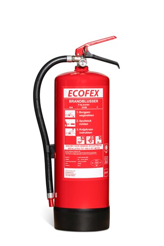 ECOFEX Poederblusser - 6 Kilogram