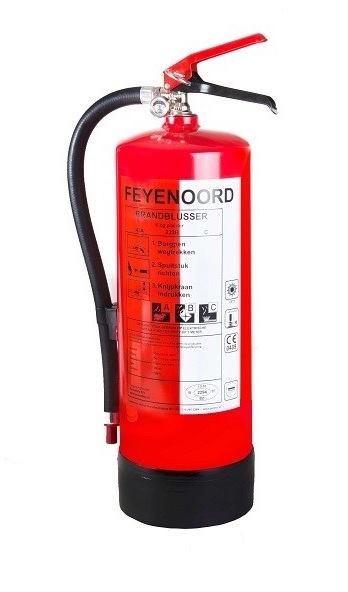 Feyenoord Poederblusser – 6 Kilogram