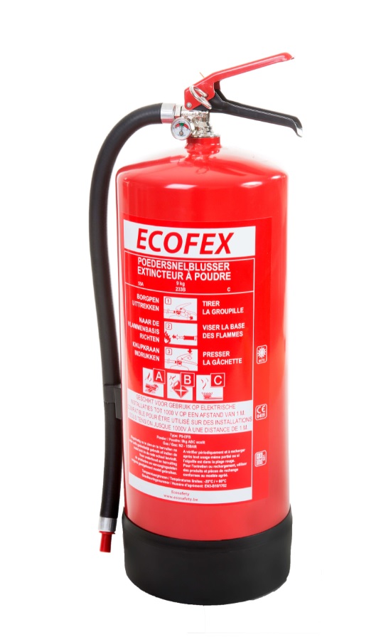 BENOR Poederblusser – 9 Kilogram