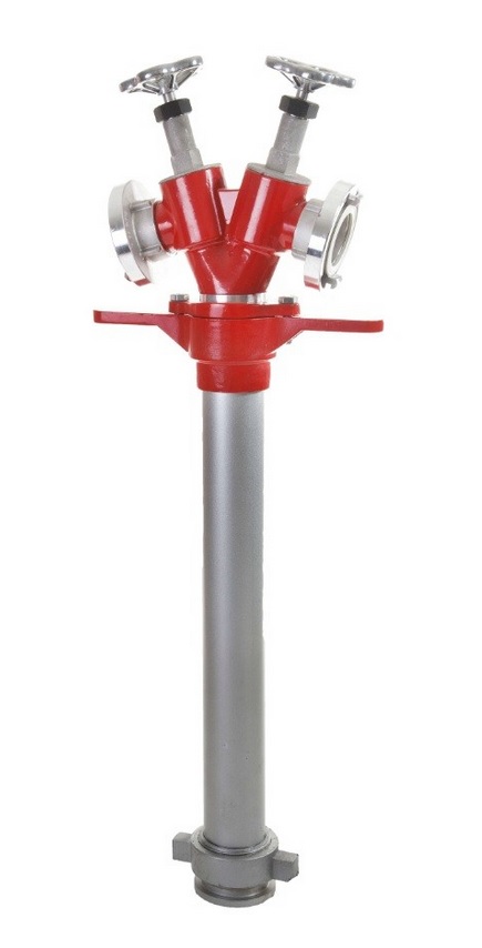 Standpijp DN80 NA66 (incl. 2 spindelafsluiters)